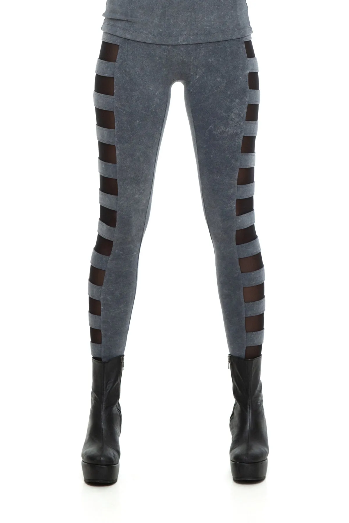 5D x Stellar Dust Alrai Leggings - bamboo/mesh