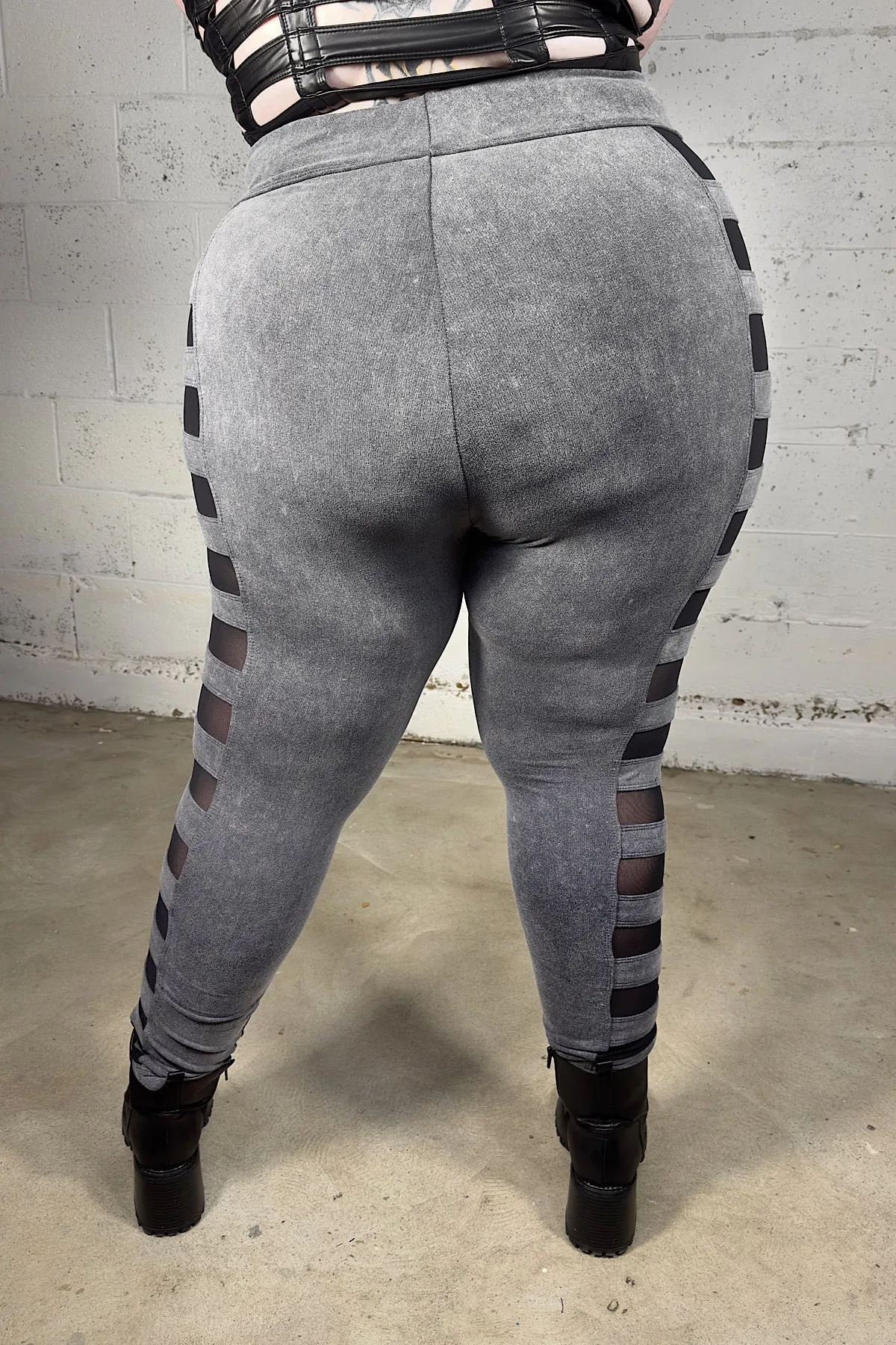 5D x Stellar Dust Alrai Leggings - bamboo/mesh