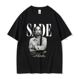 90s Singer S-Sade Print Graphic T-Shirt