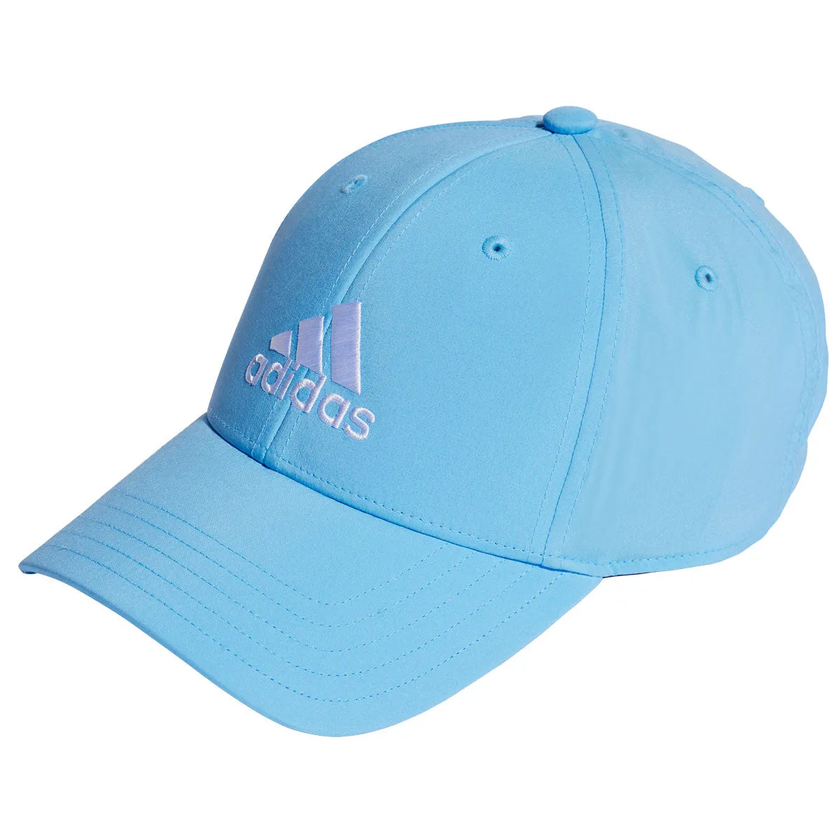 adidas Embroidered Logo Lightweight Basketball Cap - Blue Burst/White - OSFM