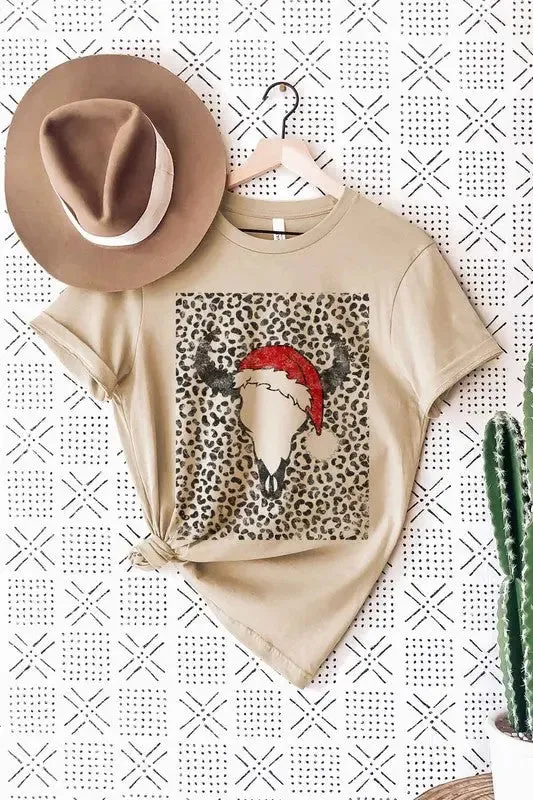 Alphia Cattle Christmas T-Shirt Plus Size