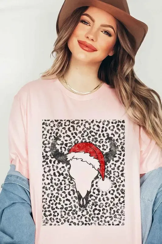 Alphia Cattle Christmas T-Shirt Plus Size