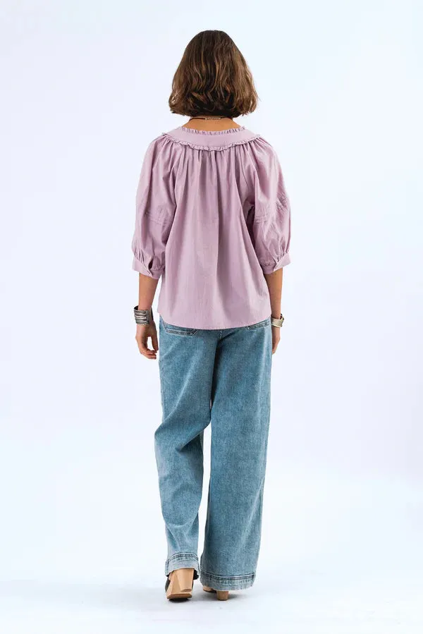 Alvi Blouse- Lavander