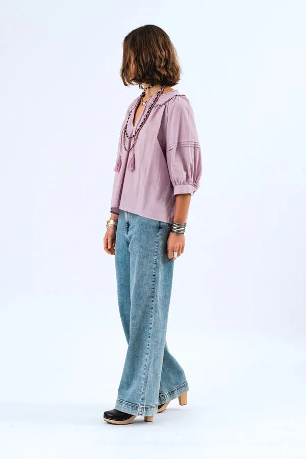 Alvi Blouse- Lavander
