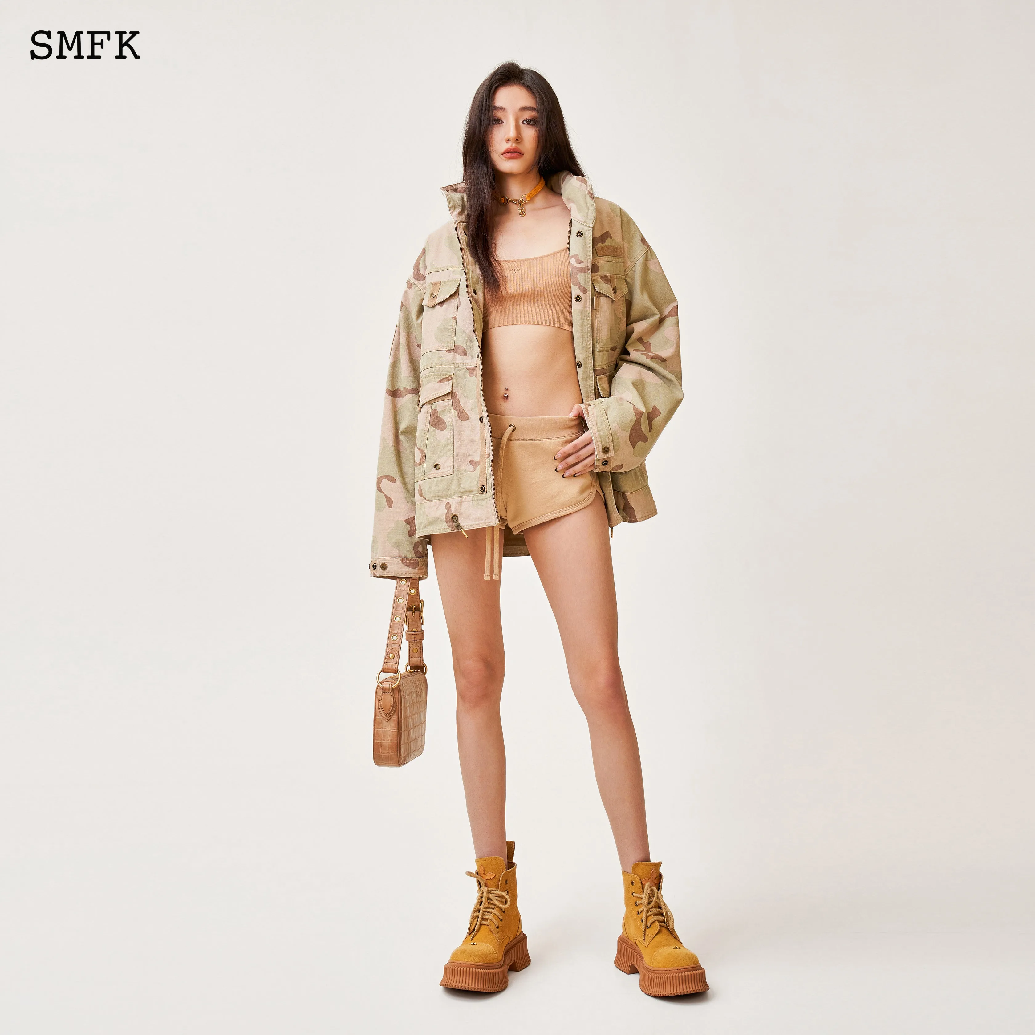 Ancient Myth Cobra Desert Camouflage Workwear Jacket