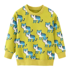 Baby Boy Animal 3D Cat Sweaters