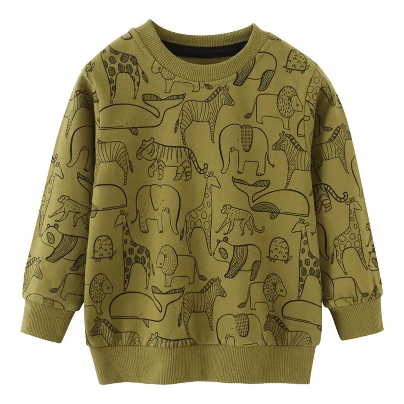 Baby Boy Animal 3D Cat Sweaters