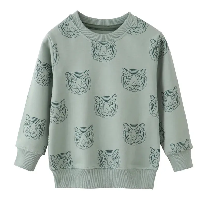 Baby Boy Animal 3D Cat Sweaters