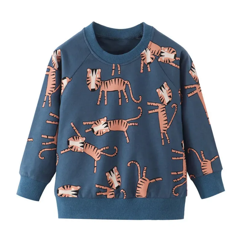 Baby Boy Animal 3D Cat Sweaters