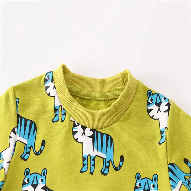Baby Boy Animal 3D Cat Sweaters