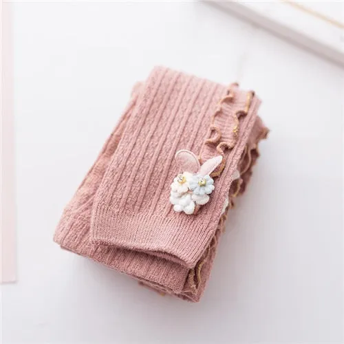 Baby/Kids Girls Warm Knitted Tights/Leggings