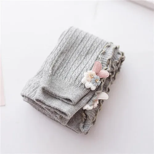 Baby/Kids Girls Warm Knitted Tights/Leggings
