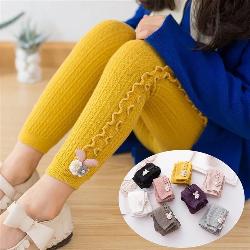 Baby/Kids Girls Warm Knitted Tights/Leggings