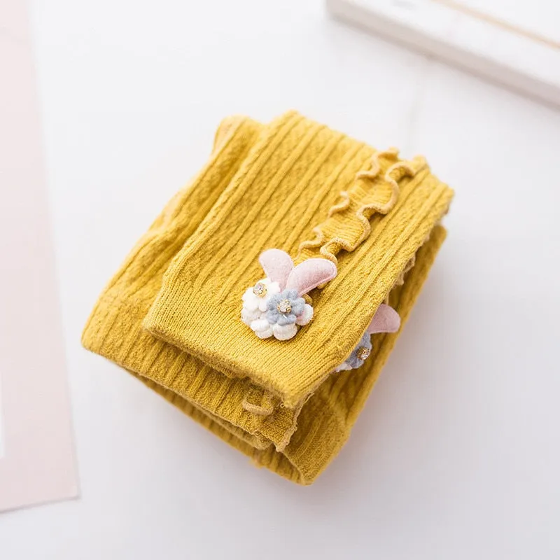 Baby/Kids Girls Warm Knitted Tights/Leggings
