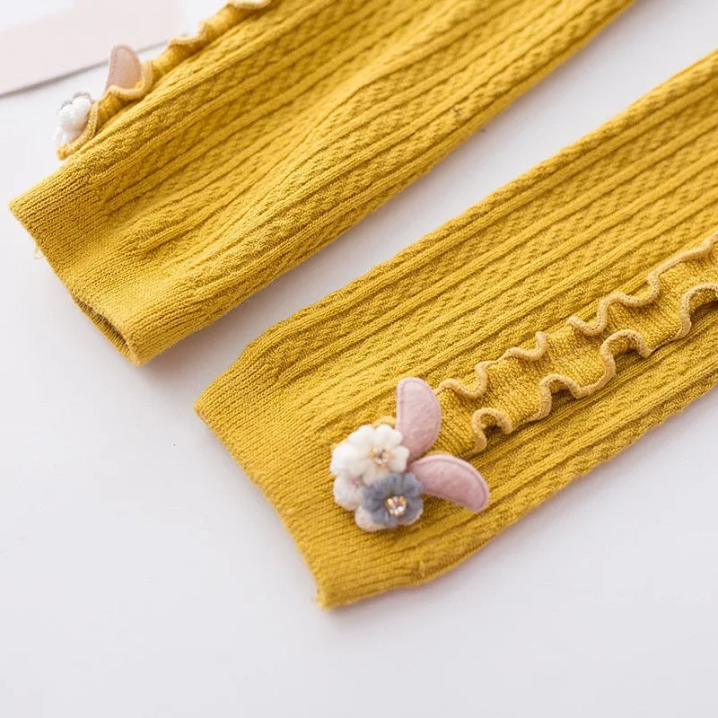 Baby/Kids Girls Warm Knitted Tights/Leggings