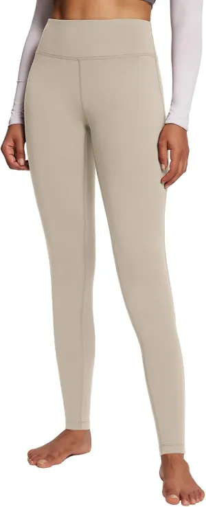 baleaf Women's Fleece Lined Leggings Thermal Warm Winter Tights High Waisted Yoga Pants Cold Weather with Pockets
