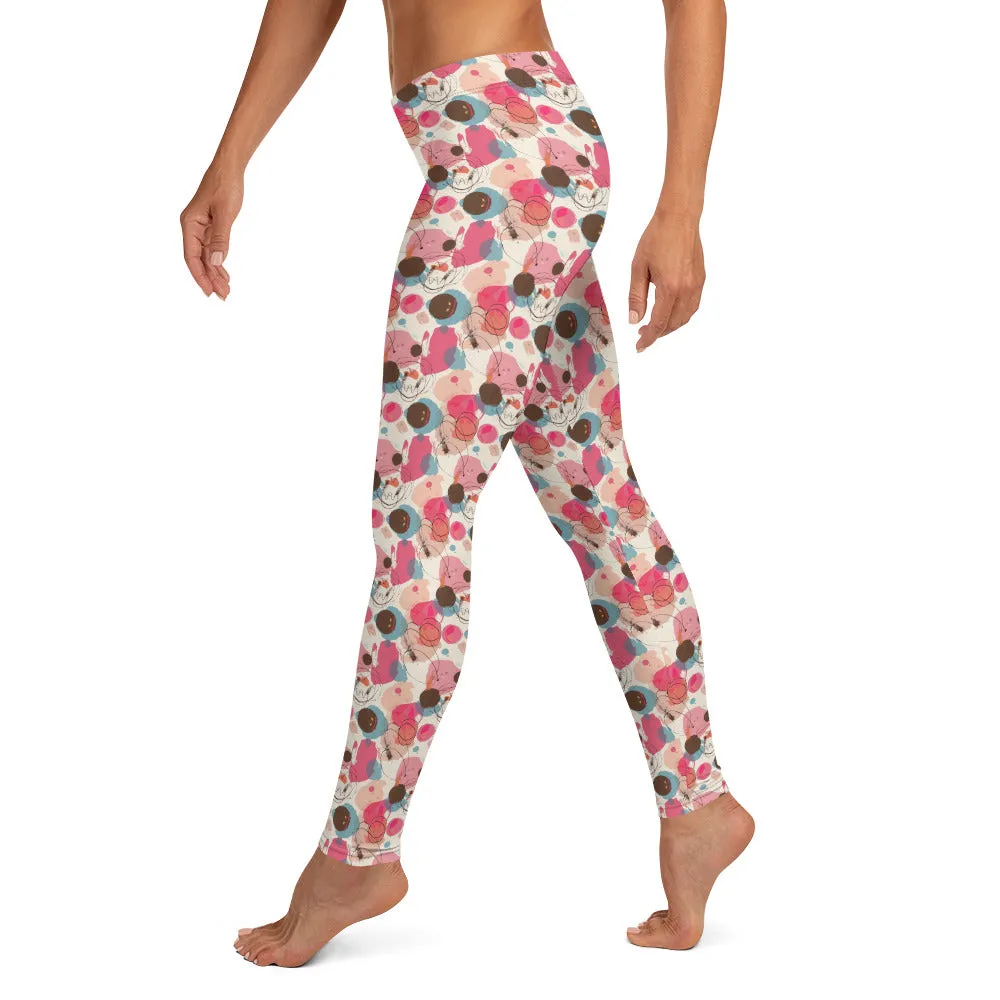 Blush Girly Leggings
