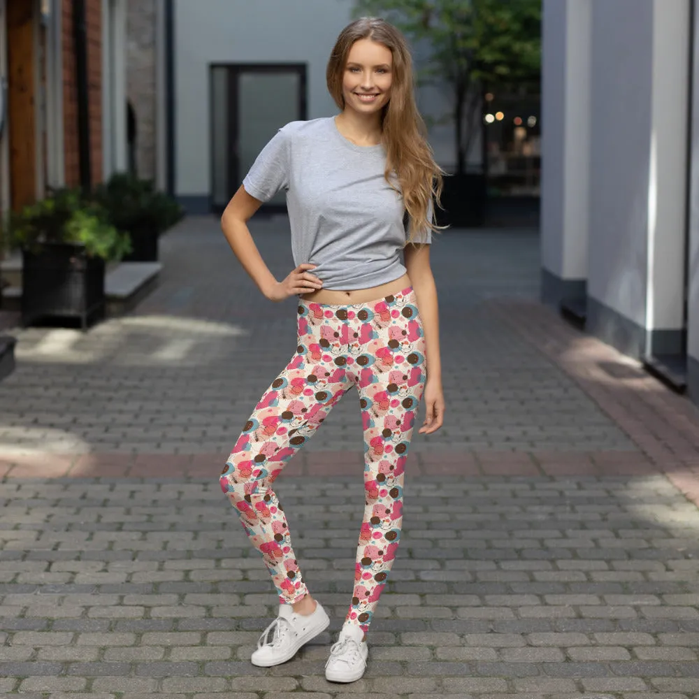Blush Girly Leggings