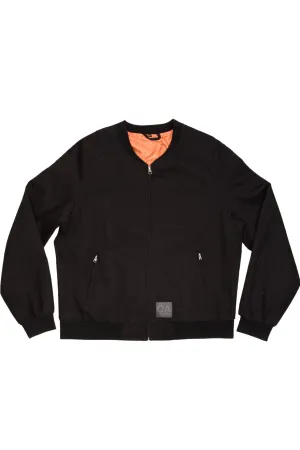 BOMBER JACKET STRETCH BLACK