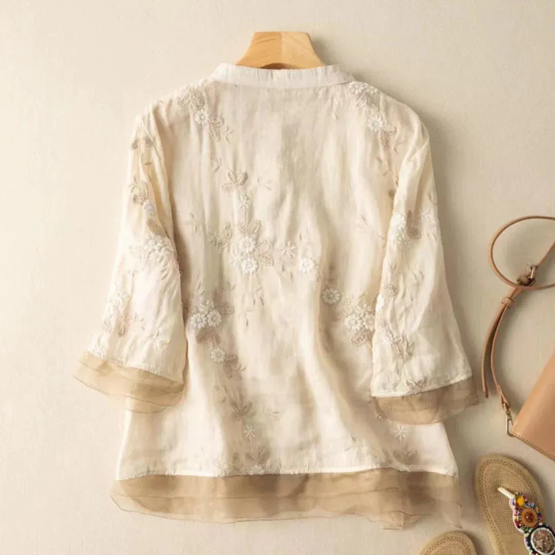 Briella - Floral Blouse, Womens Blouse for Women