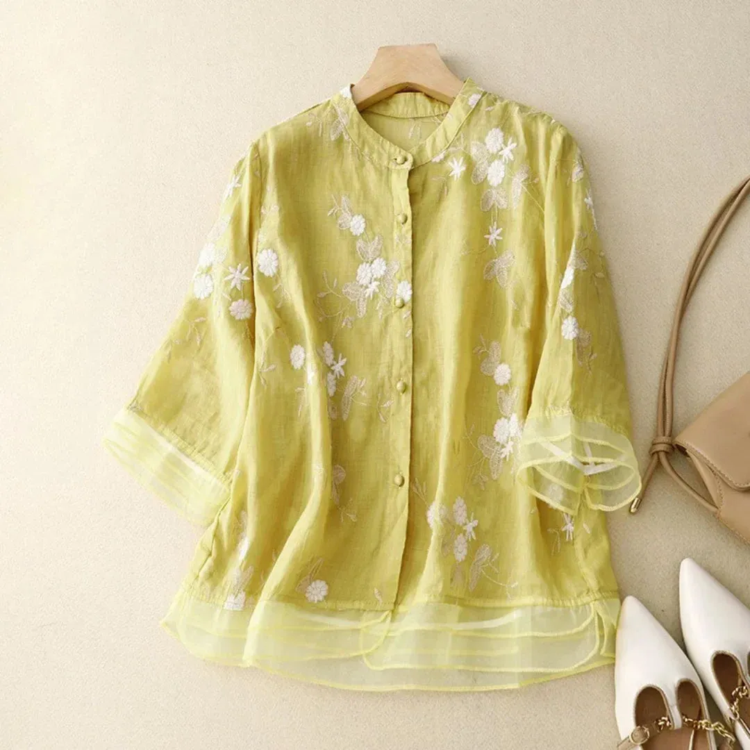 Briella - Floral Blouse, Womens Blouse for Women