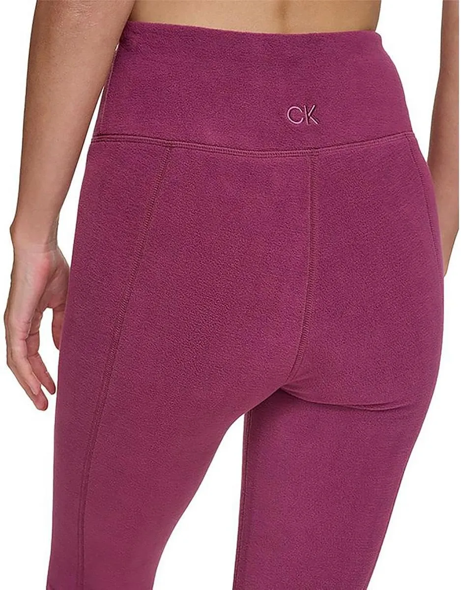 Calvin Klein Performance Women's High Waisted Warm Fleece Winter Leggings