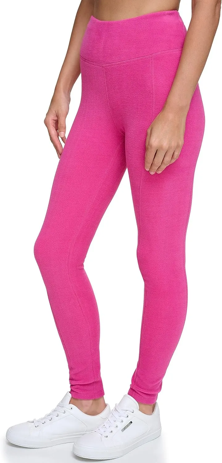 Calvin Klein Performance Women's High Waisted Warm Fleece Winter Leggings