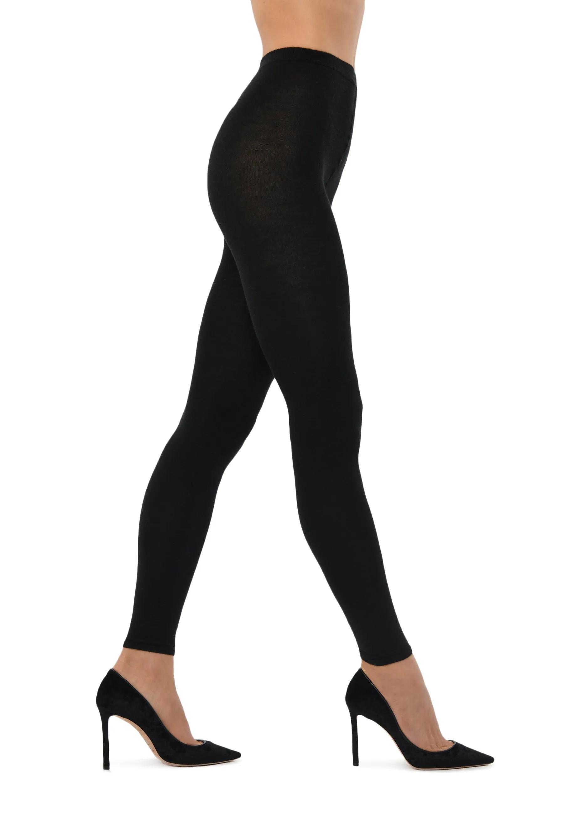 Cashmere Silk Tights Leggings