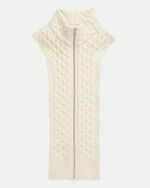 Cashmere Uptown Dickey in Ivory