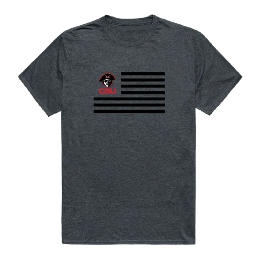 Christian Brothers University Buccaneers USA Flag T-Shirt Tee