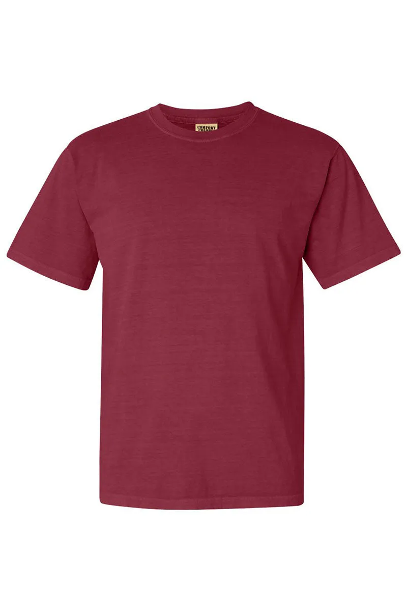 Christmas Ribbon Coquette Bow Comfort Colors Adult Ring-Spun Cotton Tee