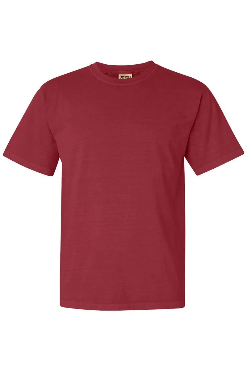 Christmas Ribbon Coquette Bow Comfort Colors Adult Ring-Spun Cotton Tee