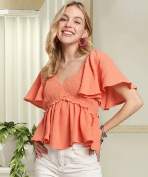 Clover Peplum Blouse