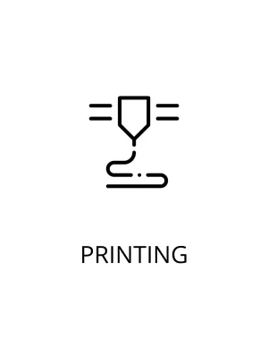 Color logo or text Printing