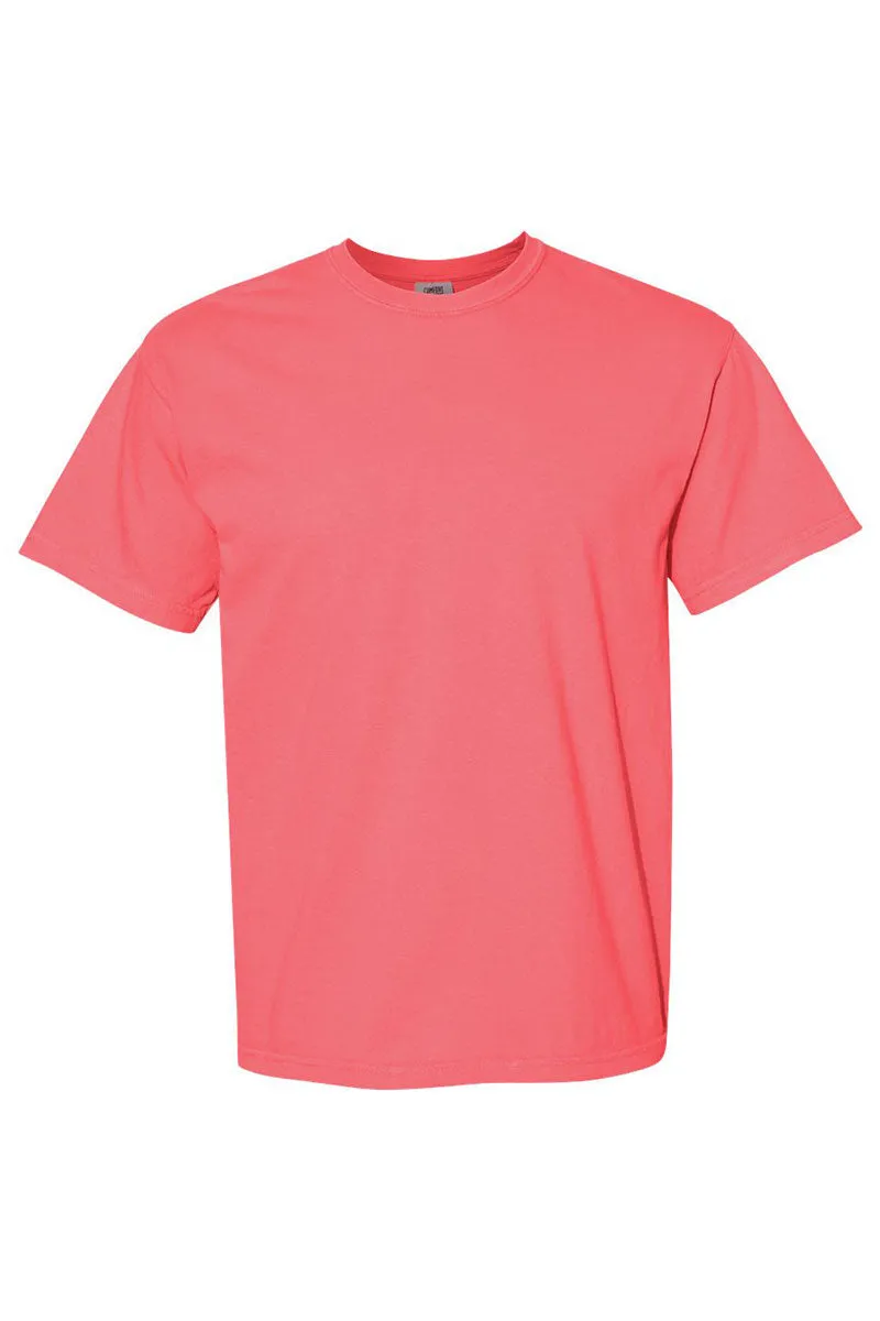 Colorful Happy Easter Bow Comfort Colors Adult Ring-Spun Cotton Tee