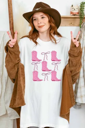 Coquette Boots Graphic Tee