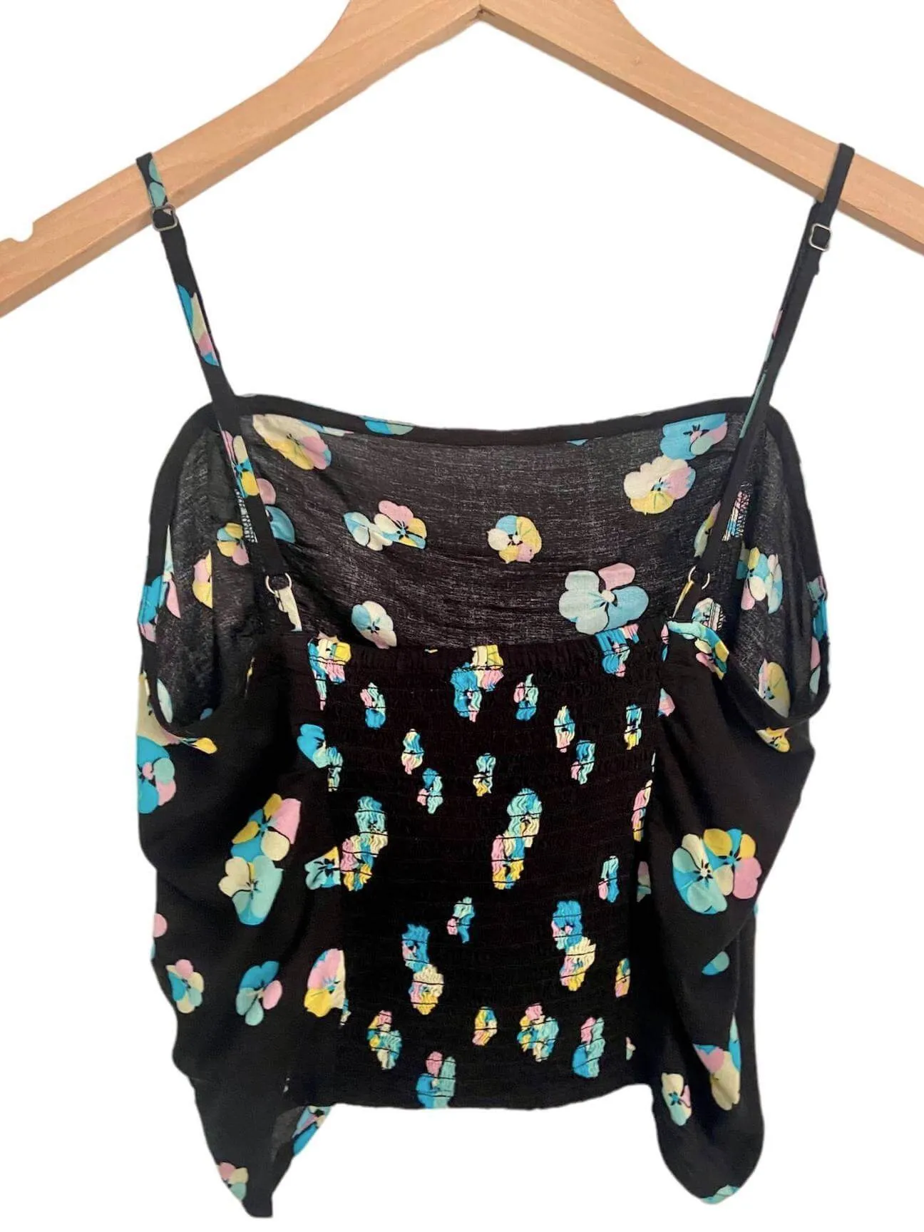 Dark Winter Floral Print Cami