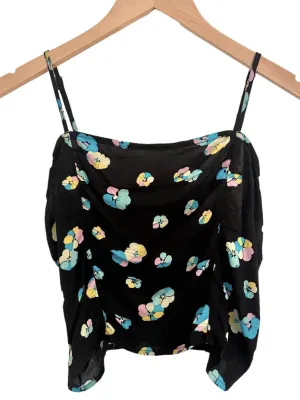 Dark Winter Floral Print Cami