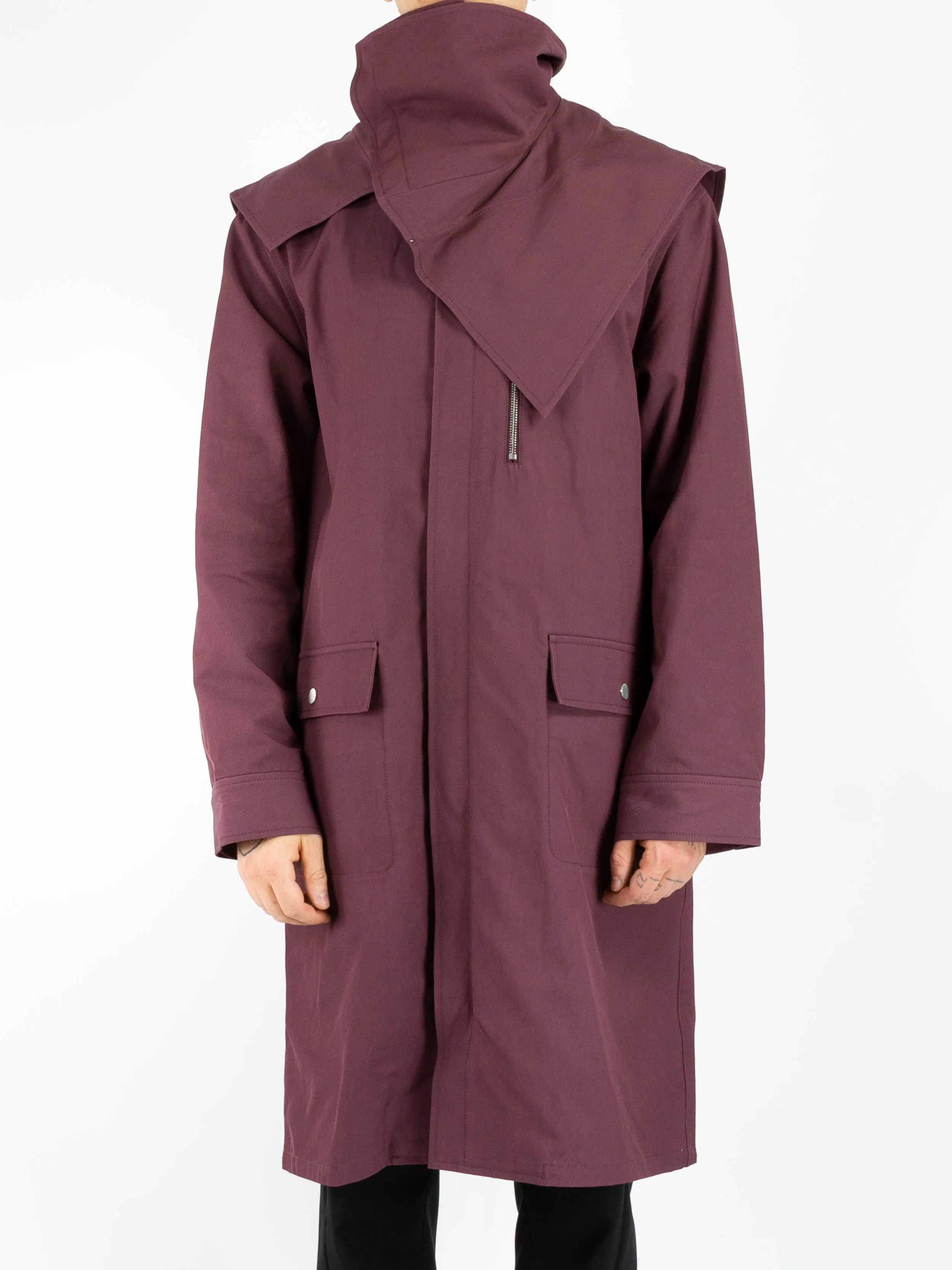 Detachable Collar Parka
