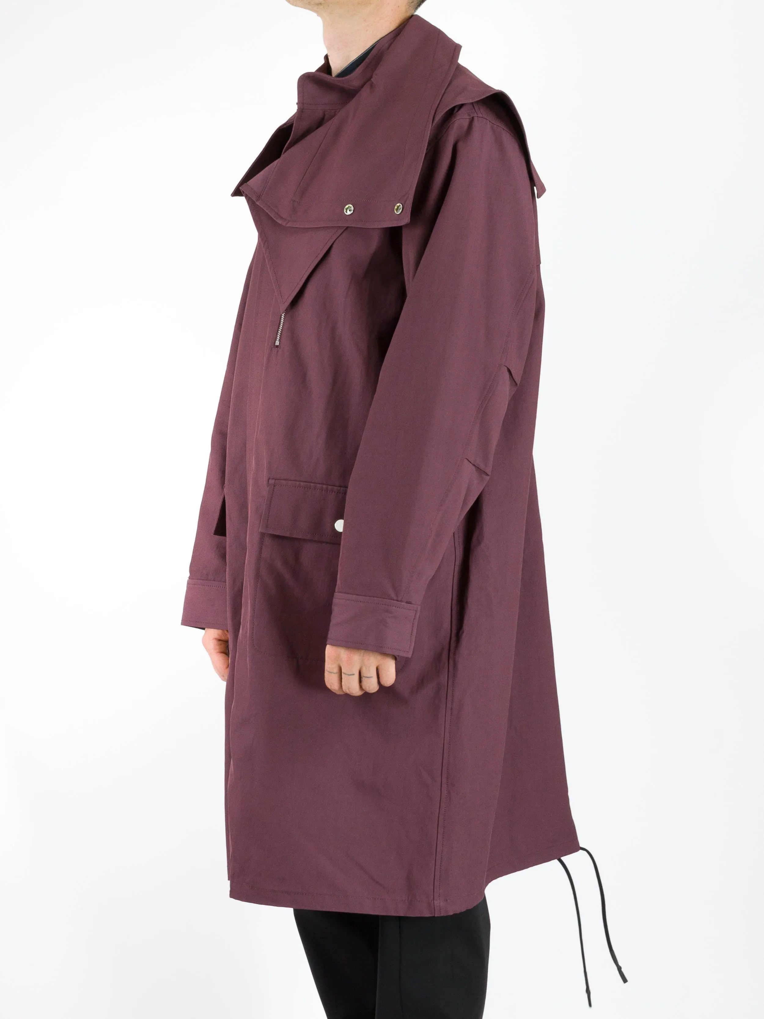 Detachable Collar Parka