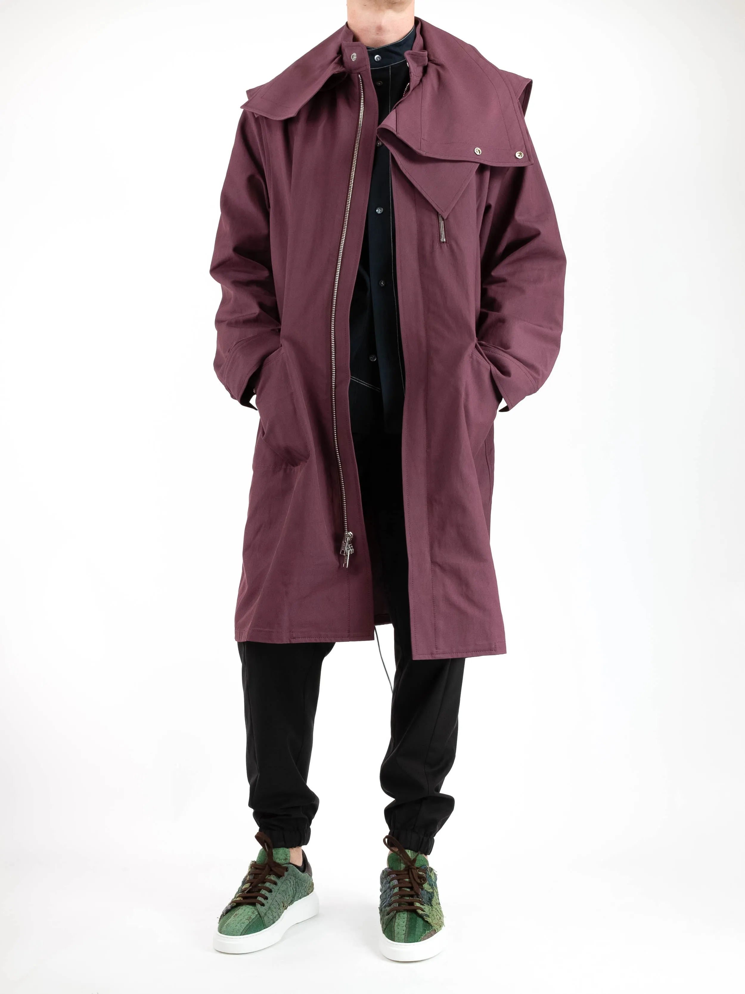 Detachable Collar Parka