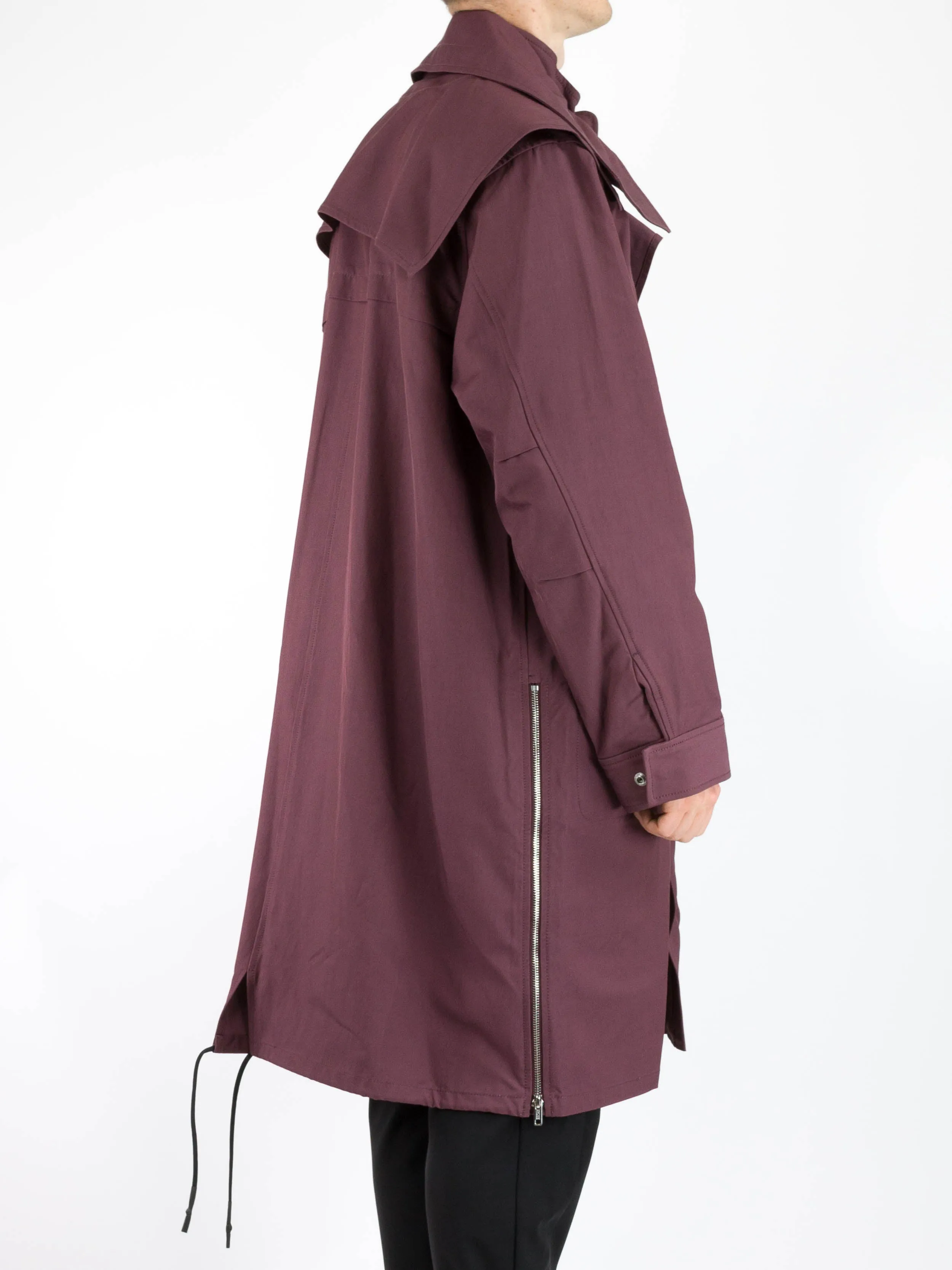 Detachable Collar Parka