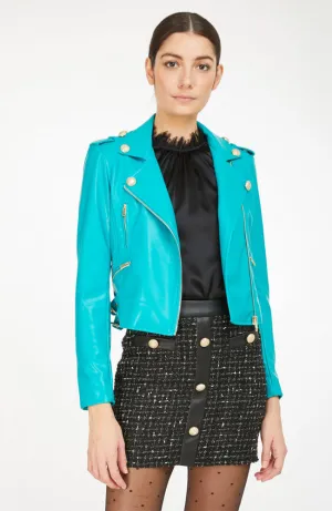 Diana Vegan Leather Moto