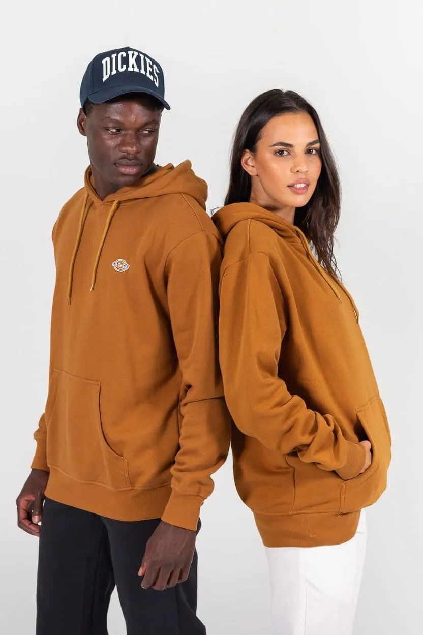 DICKIES ROCKWOOD POP OVER HOODIE - BROWN DUCK