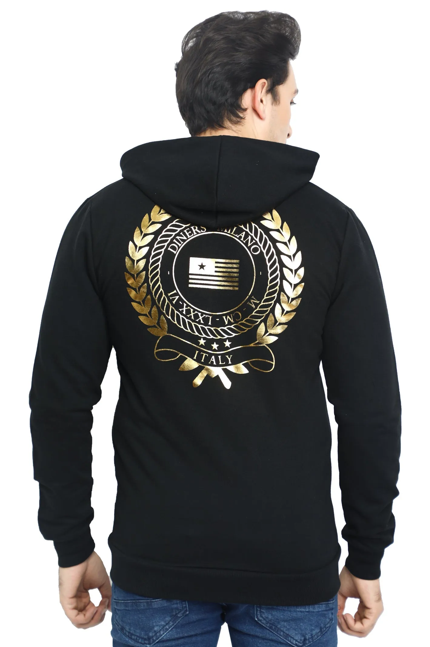 Diner's Men's Hoodie SKU: FA931-BLACK