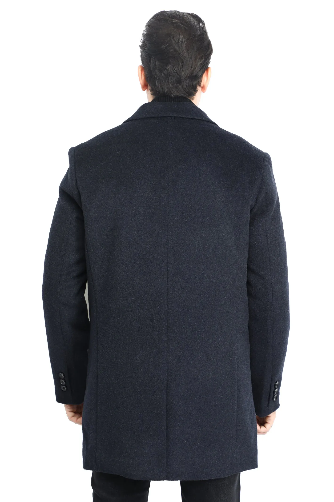 Diner's Men's Long Coat SKU: OA1310-D-GREY