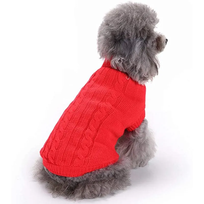 Dog's Warm Sweatshirt Winter Clothes