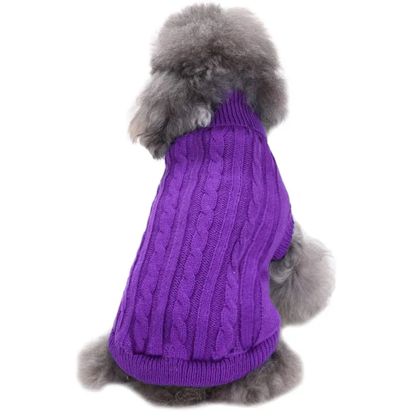 Dog's Warm Sweatshirt Winter Clothes