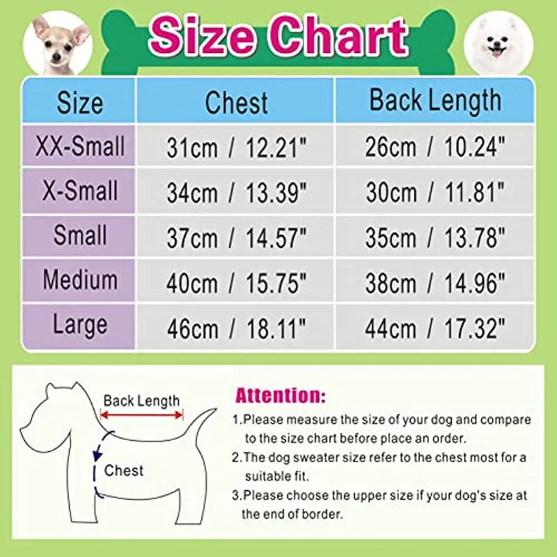 Dog's Warm Sweatshirt Winter Clothes