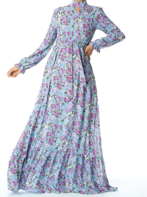 Elegant florals romance Maxi dress